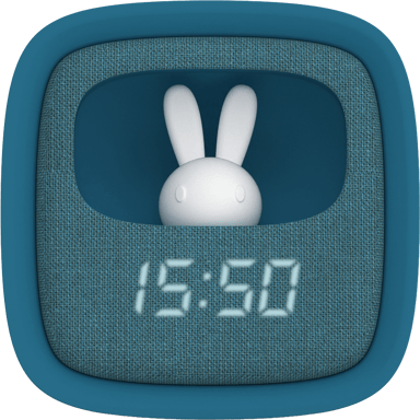 Réveil avec veilleuse Billy Clock Navy MOB
