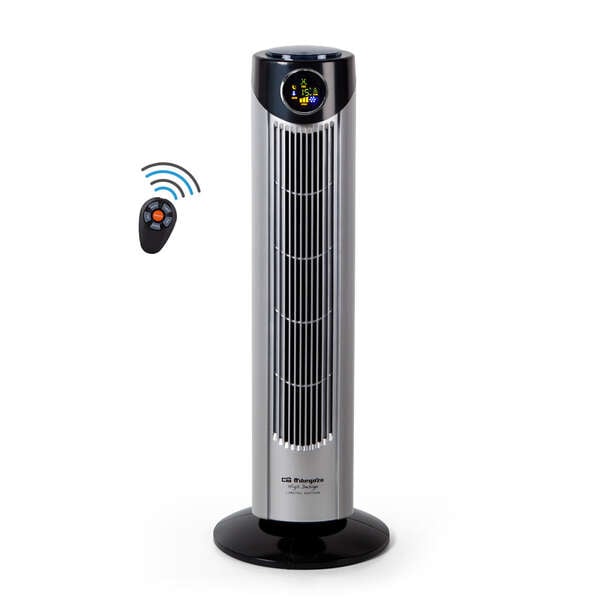 Ventilateur tour ionique Orbegozo TW 0850 Débit d'air puissant Affichage numérique Télécom Neuf