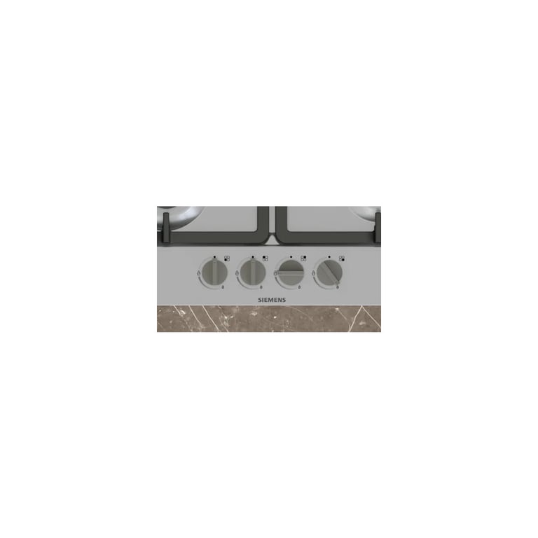 Plaque de cuisson Siemens EG6B5PK90 gaz 60 cm inox 4 foyers intégrable - vue 3