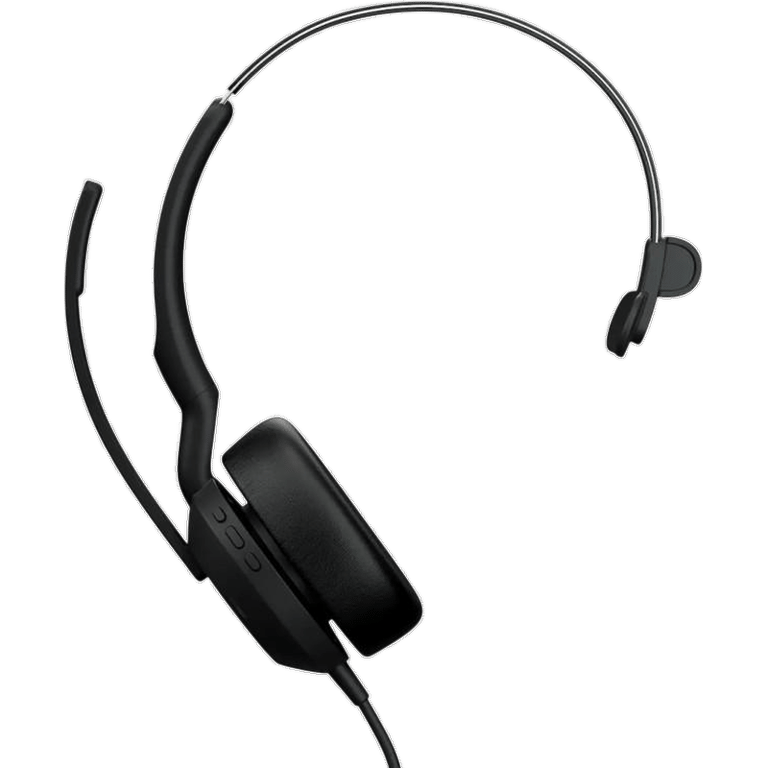 Jabra Evolve2 50 UC Mono Micro casque sur oreille filaire Suppresseur de bruit actif USB C USB A certifié UC - vue 3