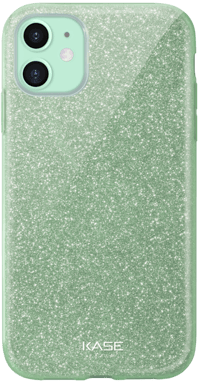 Guscio sottile glitterato per Apple iPhone 11, verde
