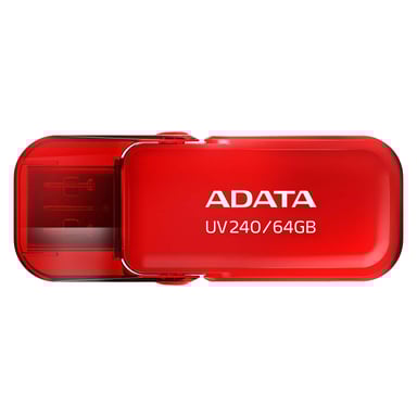 ADATA UV240 unidad flash USB 64 GB USB tipo A 2.0 Rojo