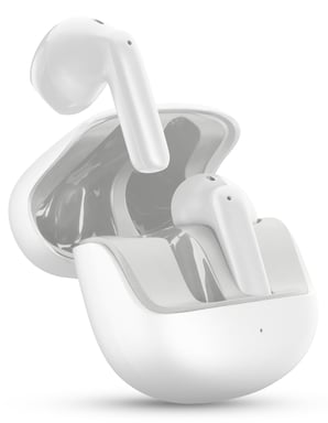 Cellularline Call Purely Écouteurs Bluetooth avec boîtier de recharge et fonction ENC