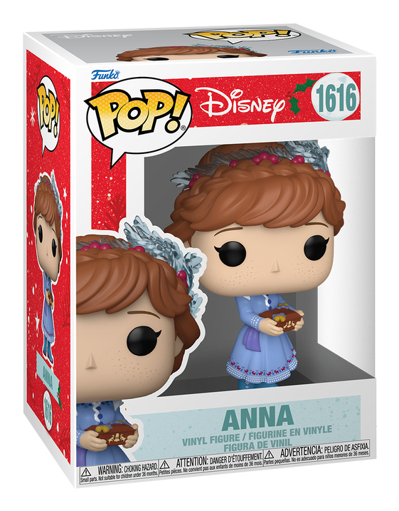 Figurine Funko Pop Disney Princess Holiday Anna - vue 2