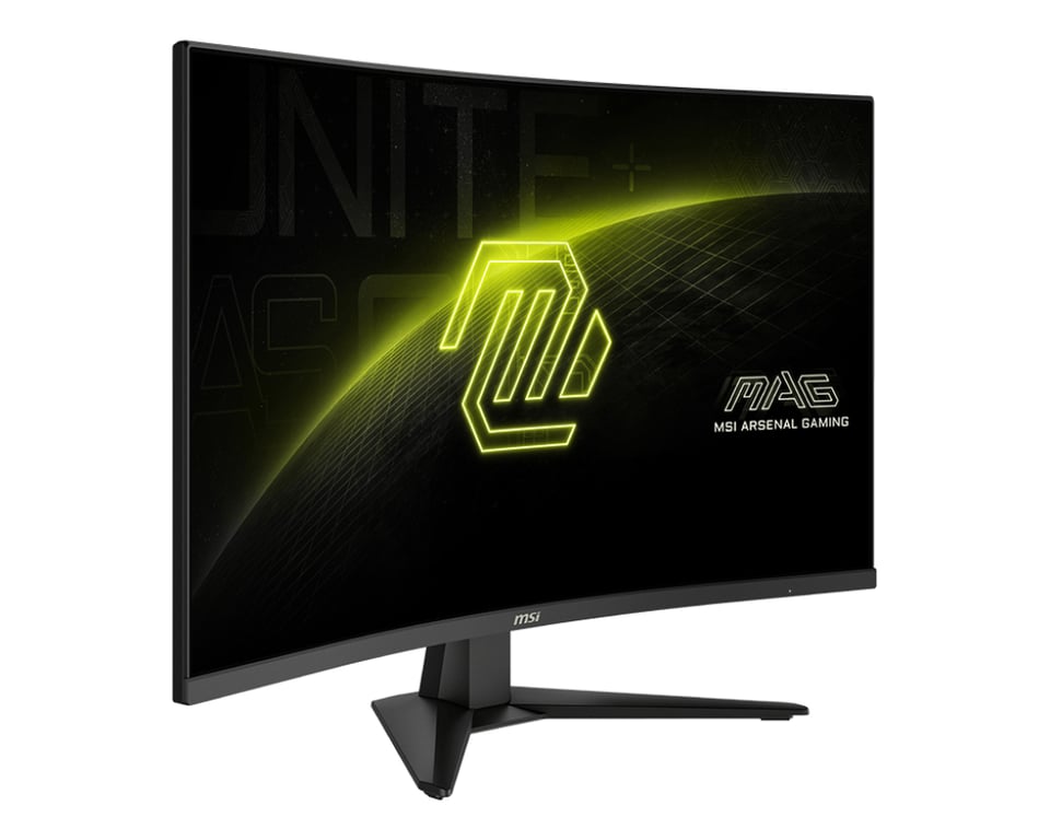 MSI MAG 325CQF Écran Gaming incurvé 32" WQHD Dalle Rapid VA 2560 x 1440 180 Hz / 0 5 ms GtG Min. Adaptive Sync DP 1. HDMI 2.0b CEC USB Type C DP Alt. / PD - vue 3