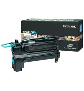 Lexmark Cyan C792X1CG - vue 2