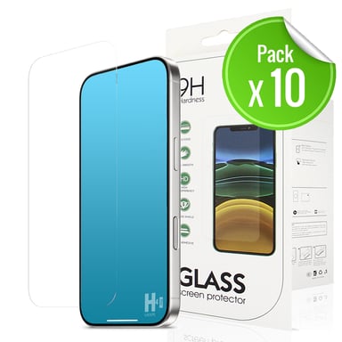 Pacco di 10 Pellicole in Vetro Temperato per iPhone 16 Pro / 17 / 17 Pro