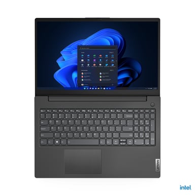 Lenovo V15 G4 IAH Intel® Core™ i5 i5-12500H Ordinateur portable 39,6 cm (15.6'') Full HD 8 Go DDR4-SDRAM 512 Go SSD Wi-Fi 6 (802.11ax) Windows 11 Home Anglais, Italien Noir