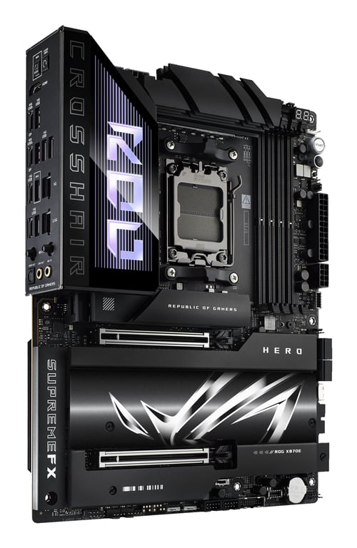 ASUS ROG CROSSHAIR X870E HERO - vue 7