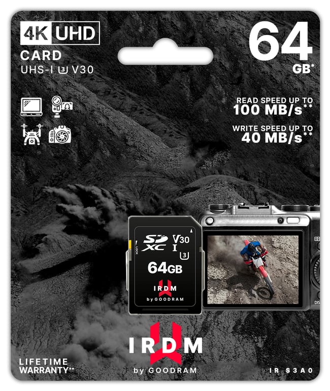 Goodram IRDM SDXC UHS I Neuf - vue 5