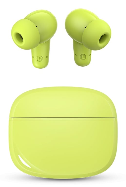 SPC Boost Buds Casque True Wireless Stereo TWS Ecouteurs MusiqueQuotidien Bluetooth Citron Neuf