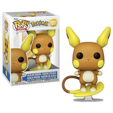 Figurine  Pop! - Raichu (Alolan) - 9 cm - Multicolore - a partir de 3 ans