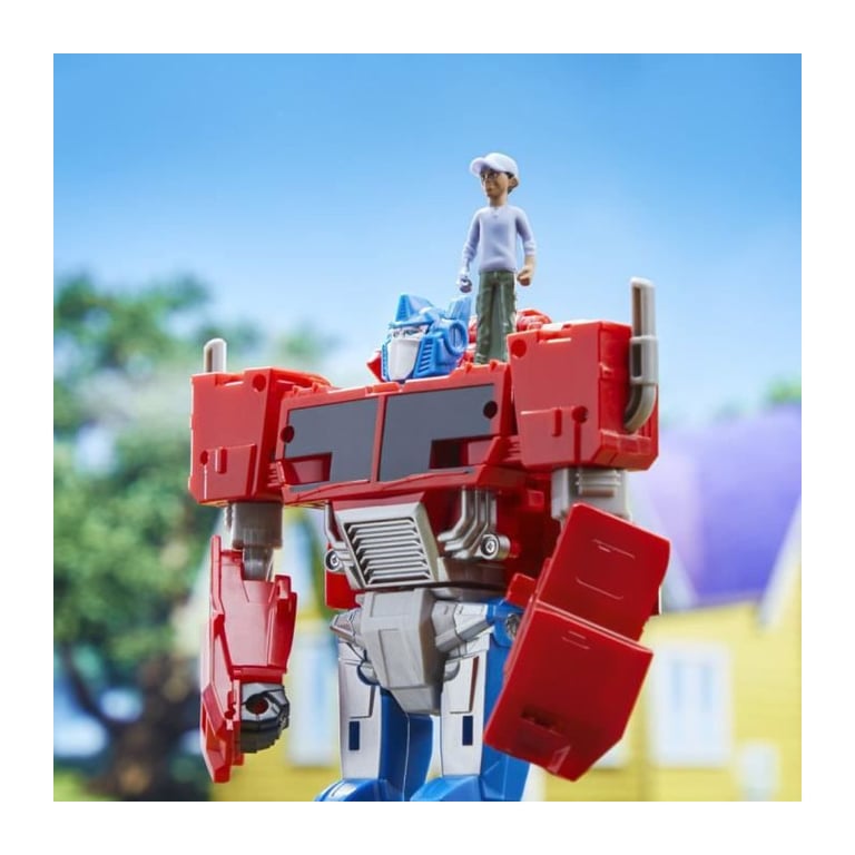 Transformers EarthSpark Spin Changer Optimus Prime et Robby Malto Neuf - vue 2