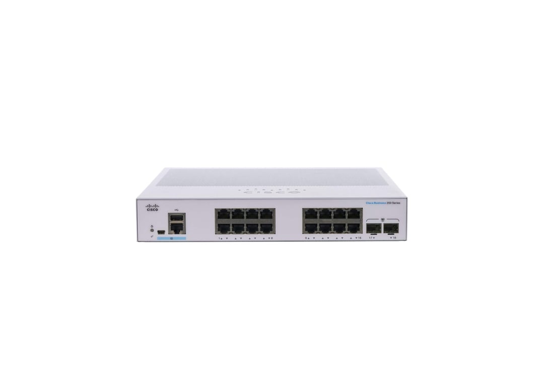 Cisco CBS250 16P 2G - vue 5