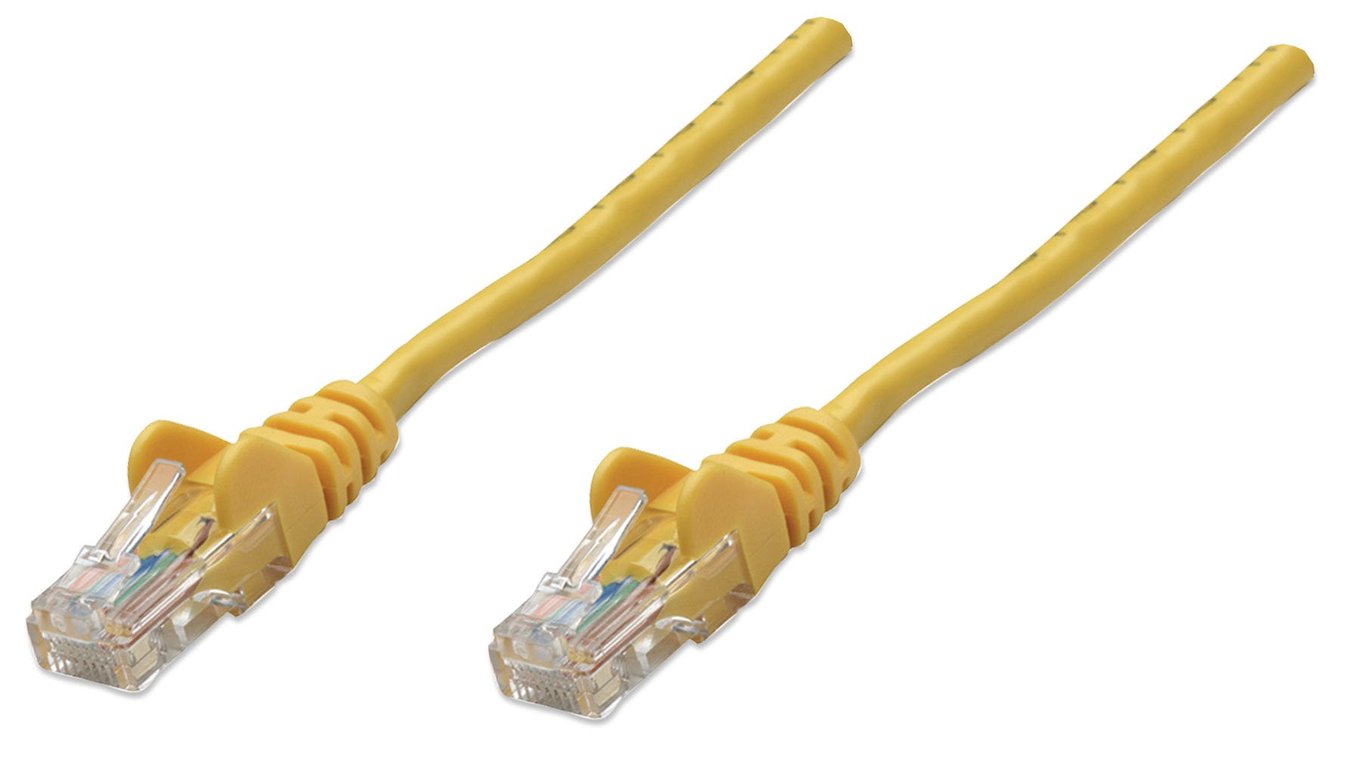 Intellinet RJ 45 Jaune 1m - vue 2