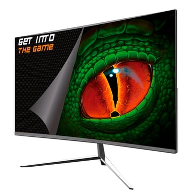KeepOut XGM24CV3 écran plat de PC 60,5 cm (23.8'') 1920 x 1080 pixels Full HD Noir