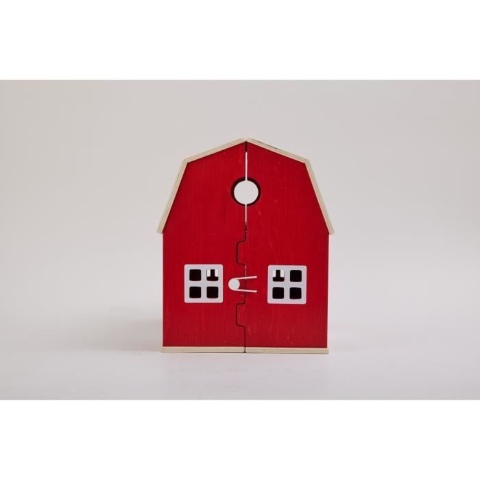 Figurine Ferme en bois rétro Schleich 42602 Gamme Farm World - vue 5