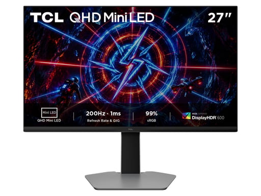 TCL P2 27P2A écran plat de PC 68,6 cm (27'') 2560 x 1440 pixels 2K LED Gris