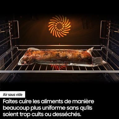 Four encastrable électrique Samsung NV7B4550VAK Dual Cook Flex 76 L Twin Convection Noir
