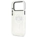 Karl Lagerfeld IML Choupette Sketch Logo Custodia MagSafe per iPhone 17 Pro Max trasparente