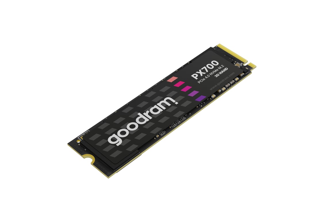 Goodram PX700 SSD SSDPR PX700 01T 80 disque SSD 1 02 To .2 PCI Express 4.0 NVMe 3D NAND Neuf - vue 3