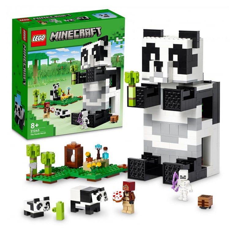 LEGO Minecraft 21245 Le refuge panda - vue 4
