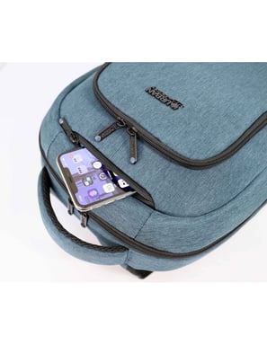 Urban Factory ECB24UF Borsa per laptop 35,8 cm (14.1'') Zaino blu