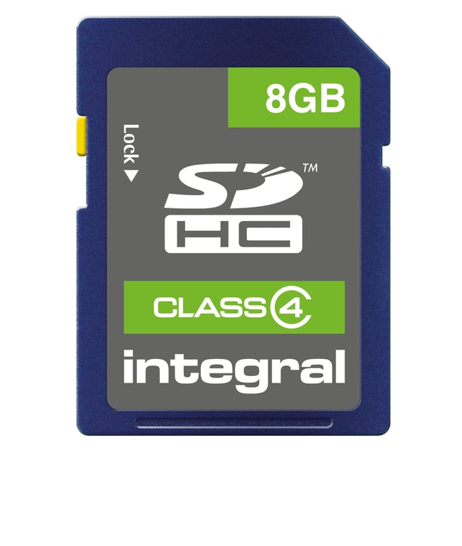 Integral INSDH8G4V2 mémoire flash 8 Go SD UHS I Neuf