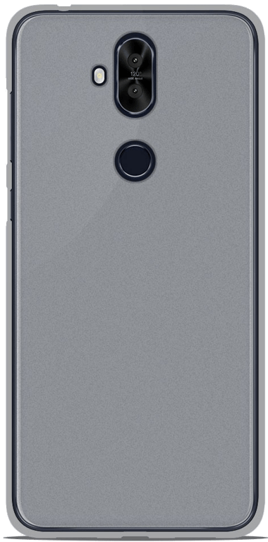 Coque silicone unie compatible Givré Blanc Asus Zenfone 5 Lite ZC600KL