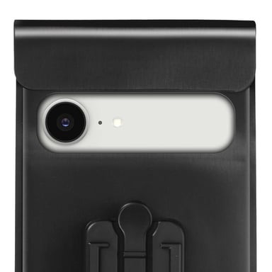 Support Rotatif Vélo pour Smartphone Étanche avec Attache Guidon Noir