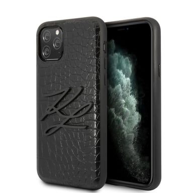 Funda Karl Lagerfeld para iPhone 11 Pro Croco negro