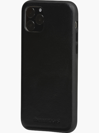 Coque iPhone 11 Pro Max Herning en Cuir Noire DBramante1928