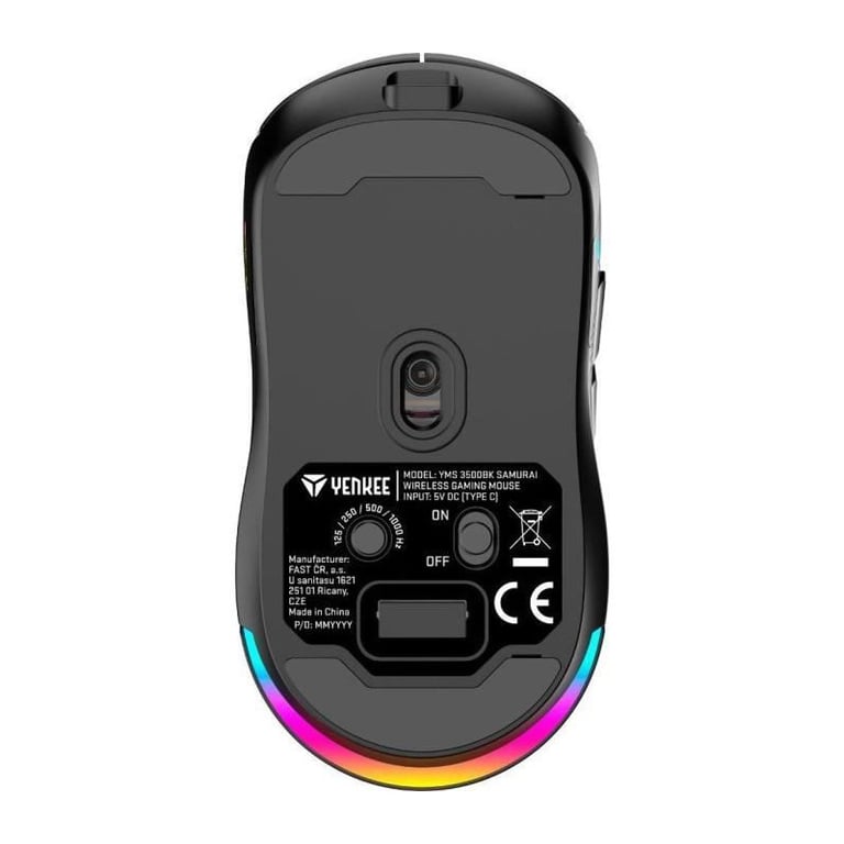 gaming sans fil SAMURAI YENKEE YMS 3500BK - vue 3