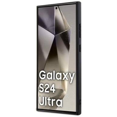 Custodia Guess 4G Triangle Strass per Samsung S24 Ultra, marrone