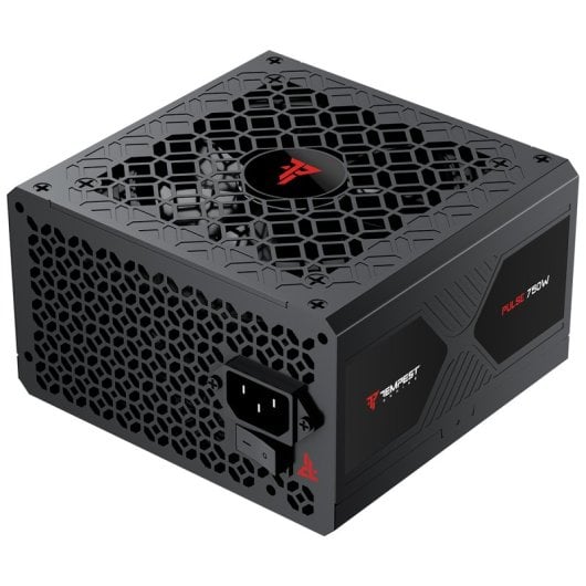Tempest Pulse PSU 750W Cybenetics Bronze ATX 3.1 Full Modular Fuente de Alimentación Negra - Neuf
