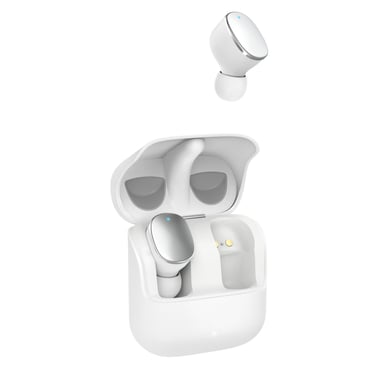 Hama Spirit Pure Cuffie senza fili per chiamate/musica Bluetooth Bianco