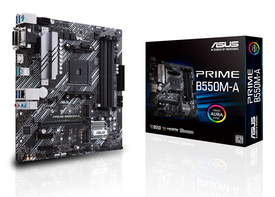 ASUS PRIME B550M A - vue 7