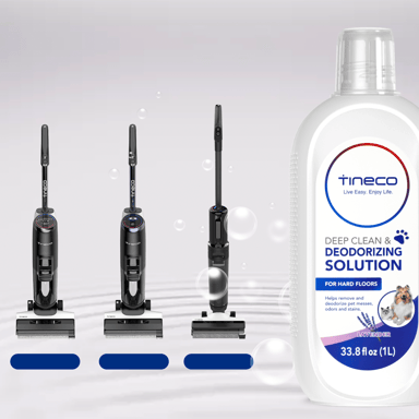 Líquido Limpiador de Lavanda TINECO para Aspiradoras de Mascotas - Compatible con Suelos de Madera y Baldosas