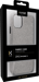 Custodia rigida in tessuto per Apple iPhone 11, grigio sciabola