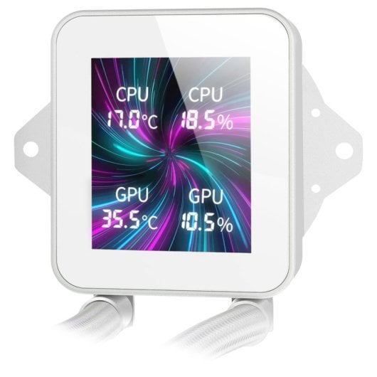 Mars Gaming MLVISION360 système de refroidissement d'ordinateur Processeur Refroidisseur de liquide tout en un 12 cm Neuf - vue 3