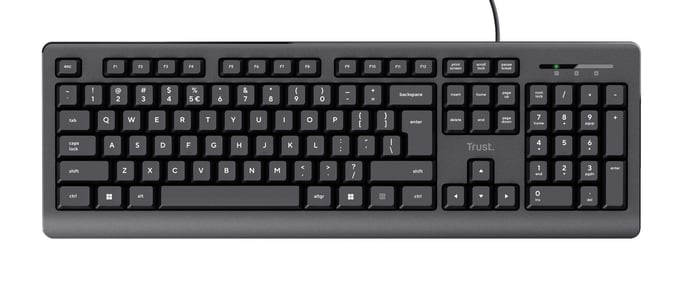 Teclado Trust Primo (gran formato)