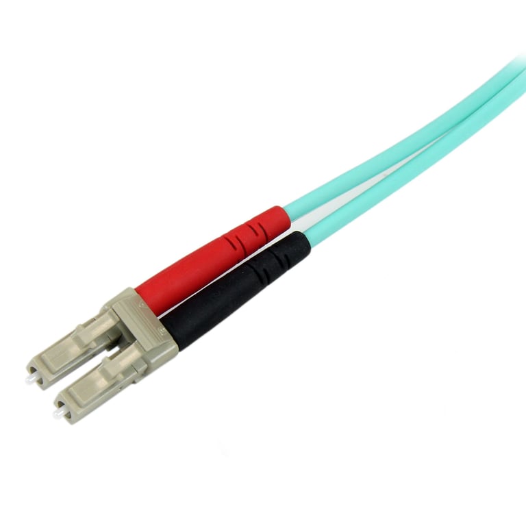 StarTech.com Câble fibre optique duplex 50/125 OM3 multimode LC/SC - 2 m Bleu - vue 4