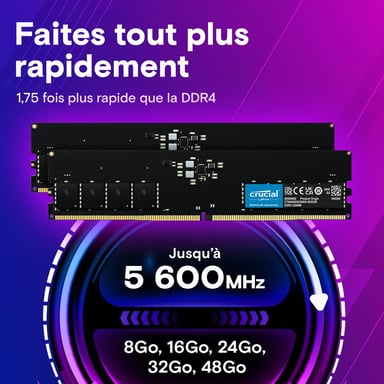 Crucial CT2K8G56C46U5 módulo de memoria 16 GB 2 x 8 GB DDR5 ECC