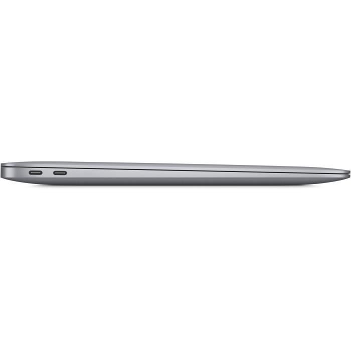 MacBook Air M1 (2020) 13.3', 3.2 GHz 512 Go 16 Go  Apple GPU 8, Gris sidéral - AZERTY