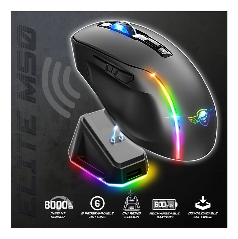 Spirit of Gamer Elite M50 - vue 2