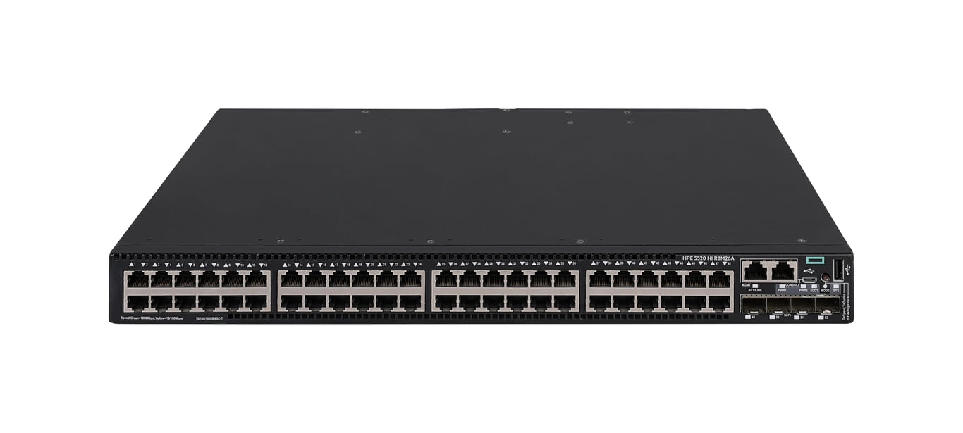 HP HPE 5520 48G 4SFP+HI Swch - vue 3