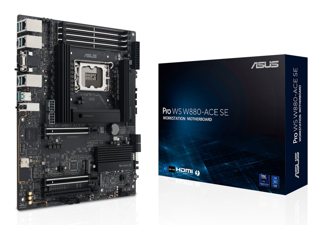 ASUS PRO WS W880 ACE SE LGA 1851 Socket V1 ATX Neuf