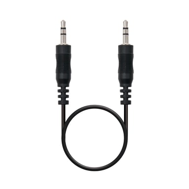 Nanocable 10.24.0101 cavo audio 1,5 m 3,5 mm nero