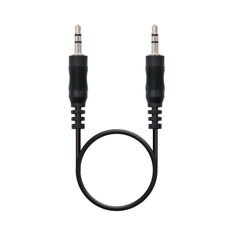 Câble Audio Nanocable 10.24.0103 – 3 m, Jack 3.5 mm Mâle/Mâle
