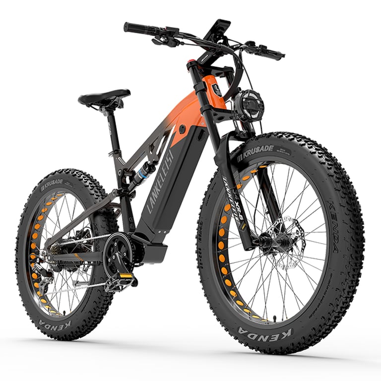 VTT Électrique Lankeleisi Rv800 Plus 750 W, Batterie 48 V 20 Ah - Bon État